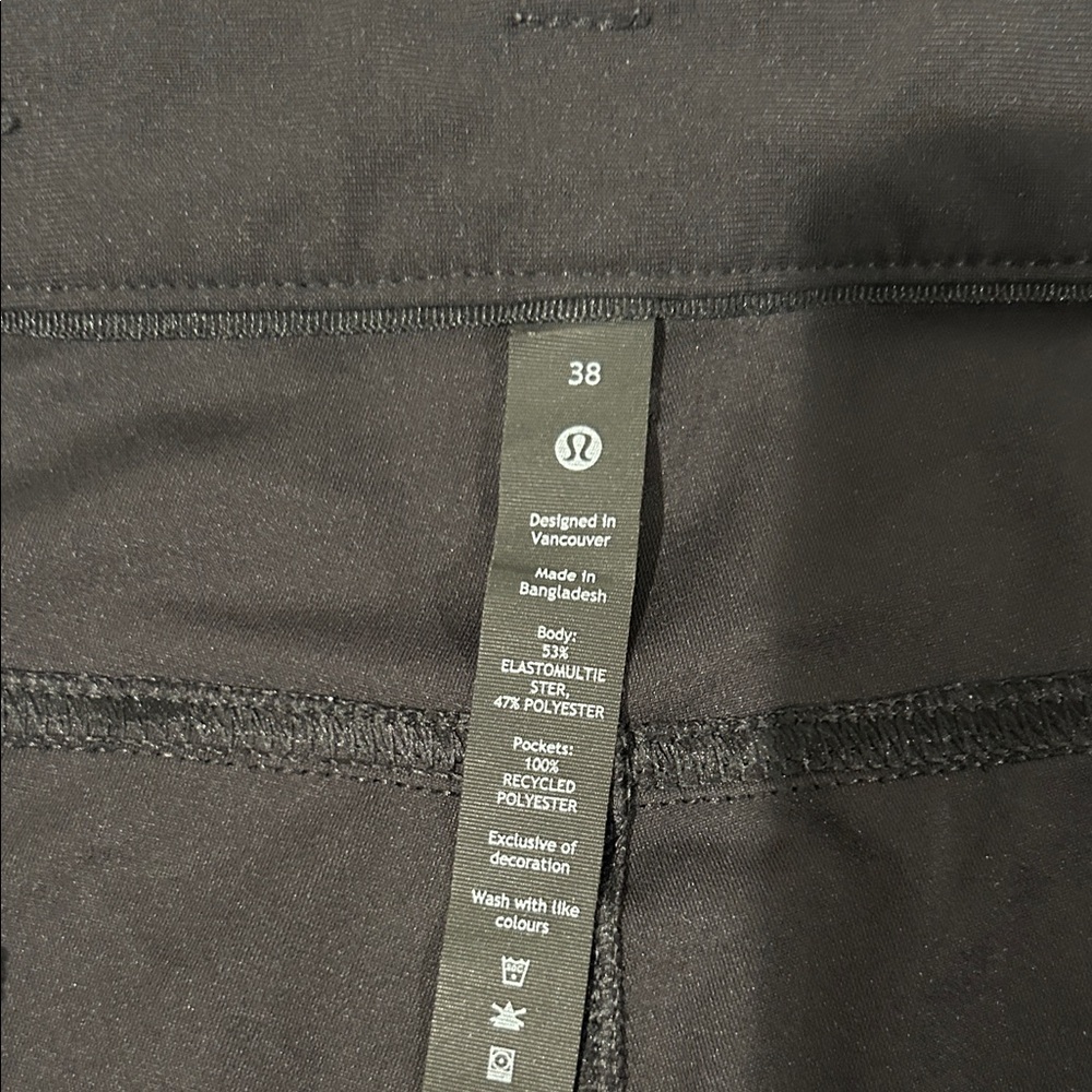 lululemon athletica Black Chinos